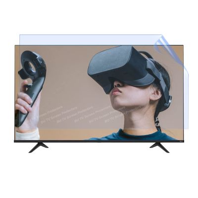 32"-75" Inch Anti-Glare TV Film - Anti- UV Screen Protector, Filter Blocking Blue Light from 380 to 450Nm for LCD, LED, 4K OLED & QLED HDTV,75" 1682 * 966