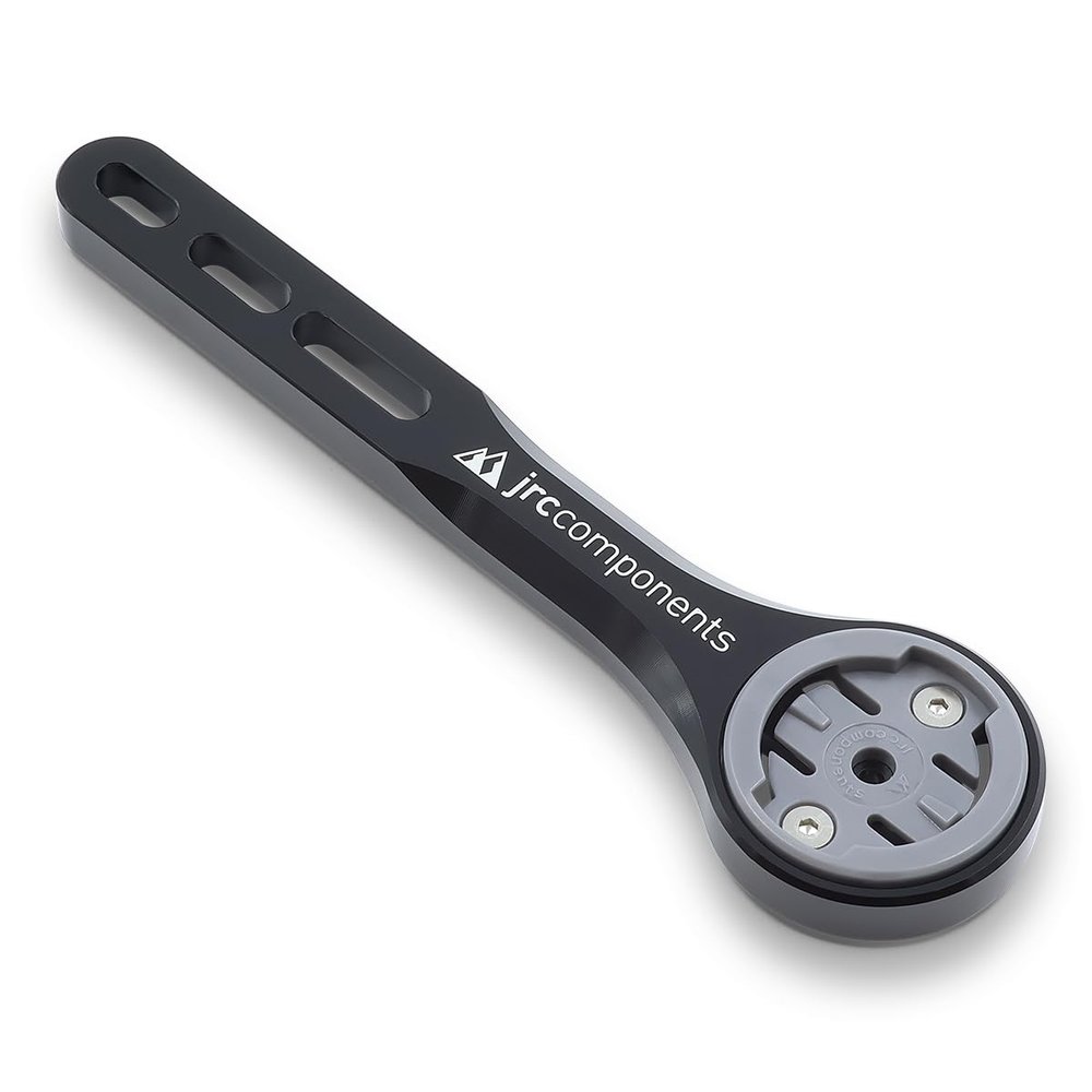 JRC Components Wahoo Computer Mount | Amplitude Computer Mount - Wahoo GPS Cycling Computer | Wahoo Elemnt Bolt Bike Computer - Elemnt Mount | Elmnt Wahoo - Bar Fly Mount | Wahoo Mount - Black
