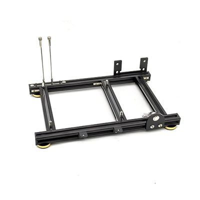 DIY Computer Chassis Bracket Open Motherboard Case Rack ITX Horizontal PC Game Chassis Rack Water-Cooled PC Test Bench Creative Overclocking Aluminum Frame Good Heat Dissipation All Black