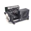 DIY Computer Chassis Bracket Open Motherboard Case Rack ITX Horizontal PC Game Chassis Rack Water-Cooled PC Test Bench Creative Overclocking Aluminum Frame Good Heat Dissipation All Black view 4