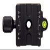 Desmond DAC-50 50mm QR Clamp 3/8" w 1/4" Adapter & Level Arca-Swiss Compatible for Tripod Head Quick Release view 2