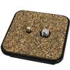 LUORNG Tripod Quick Release Plate Head Mounting Parts 42mm x 42mm for V-0554, 6100 6160 7100 FW29T, 200R 800R, V3000 S-4500 S-6000 view 2