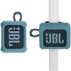 TXesign Silicone Case for JBL Go 3 Portable Speaker with Removable Strap for Bike Golf Cart Travel Carrying Case Protective Sleeve Speaker Cover (Sky Blue) view 1