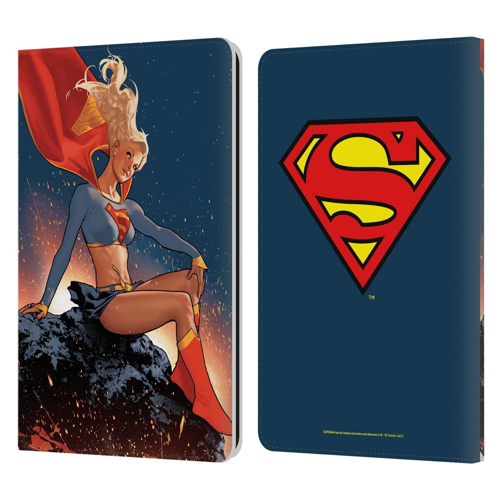 Head Case Designs Officially Licensed Superman DC Comics #23 Variant Supergirl Comic Art Leather Wallet Case Compatible with Kindle Paperwhite 1/2 / 3