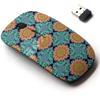 2.4G Wireless Mouse with Cute Pattern Design for All Laptops and Desktops with Nano Receiver - Floor Tiles Porcelain Ceramic Tile view 1