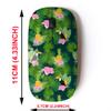 2.4G Wireless Mouse with Cute Pattern Design for All Laptops and Desktops with Nano Receiver - Exotic Tropical Palm view 2