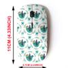 2.4G Wireless Mouse with Cute Pattern Design for All Laptops and Desktops with Nano Receiver - Colorful view 2