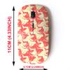 2.4G Wireless Mouse with Cute Pattern Design for All Laptops and Desktops with Nano Receiver - Deer view 2