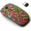2.4G Wireless Mouse with Cute Pattern Design for All Laptops and Desktops with Nano Receiver - curl view 1