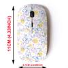 2.4G Wireless Mouse with Cute Pattern Design for All Laptops and Desktops with Nano Receiver - Butterfly Garden view 2