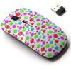 2.4G Wireless Mouse with Cute Pattern Design for All Laptops and Desktops with Nano Receiver - Christmas Decorations view 1