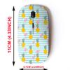 2.4G Wireless Mouse with Cute Pattern Design for All Laptops and Desktops with Nano Receiver - Colorful Pink Flamingo view 2