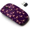 2.4G Wireless Mouse with Cute Pattern Design for All Laptops and Desktops with Nano Receiver - Beautiful Floral Summer view 1