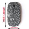 2.4G Wireless Mouse with Cute Pattern Design for All Laptops and Desktops with Nano Receiver - Christmas Graphic Attributes view 2