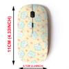 2.4G Wireless Mouse with Cute Pattern Design for All Laptops and Desktops with Nano Receiver - Cute Animals view 2