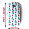 2.4G Wireless Mouse with Cute Pattern Design for All Laptops and Desktops with Nano Receiver - Cute Rabbit Cartoon view 2