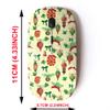 2.4G Wireless Mouse with Cute Pattern Design for All Laptops and Desktops with Nano Receiver - Christmas New Year Vintage view 2