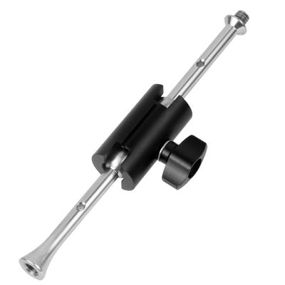 BGNing Magic Arm Camera Mount, Dual Ball Head Clamp Ball Mount Clamp Magic Arm with 1/4"-20 Thread for DSLR Camera Rig, GPS, Phone, Monitor, Video Light (Type 2)