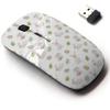 2.4G Wireless Mouse with Cute Pattern Design for All Laptops and Desktops with Nano Receiver - Cute Cartoon Rabbits Eggs Easter view 1
