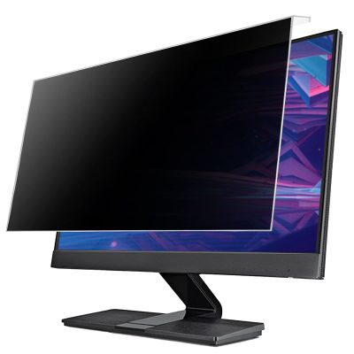 JCSKY Privacy Filter Screen Protector, Acrylic Hanging Computer Privacy Screen Film for 17-32" Desktop PC Monitor, Anti-Glare Anti-Spy Anti-Blue Light, for Hp/Dell/Sony/Samsung/Lenovo,23in(524306mm)