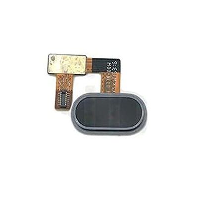Home Back Key Button Touch ID Fingerprint Sensor Flex Cable for Meizu U20 - Black
