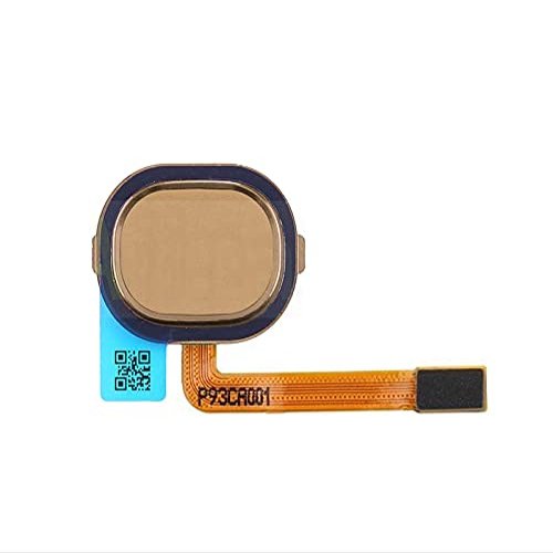 Back Home Button Touch ID Key Fingerprint Sensor Flex Cable for Samsung Galaxy A40 A405F - Gold