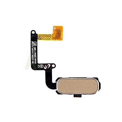 Back Home Button ID Key Fingerprint Sensor Flex Cable for Samsung Galaxy A5 2017 (Gold)