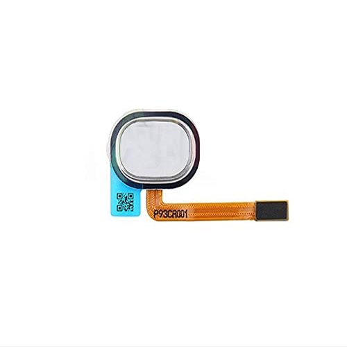 Back Home Button Touch ID Key Fingerprint Sensor Flex Cable for Samsung Galaxy A30 A305F - White