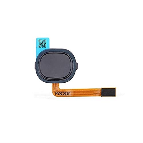 Back Home Button Touch ID Key Fingerprint Sensor Flex Cable for Samsung Galaxy A30 A305F - Black