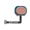 Back Home Button Touch ID Key Fingerprint Sensor Flex Cable for Samsung Galaxy M30 - Gold view 1