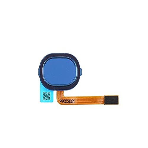 Back Home Button Touch ID Key Fingerprint Sensor Flex Cable for Samsung Galaxy A30 A305F - Blue