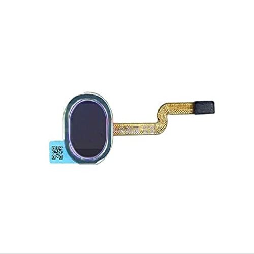 Back Home Button Touch ID Key Fingerprint Sensor Flex Cable for Samsung Galaxy A60 A606F - Blue