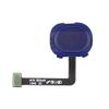 Back Home Button Touch ID Key Fingerprint Sensor Flex Cable for Samsung Galaxy M20 M205F - Blue view 1