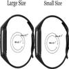 Bands Compatible with Fitbit Charge 5 Band Soft Silicone Waterproof Adjustable Sport Watch Strap Replacement Wristbands for Charge 5 Advanced Fitness & Health Tracker Band Accessories (Black, Large) view 2