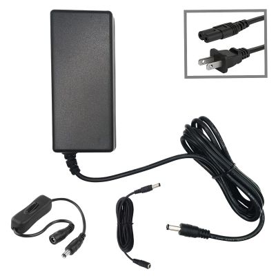 MyVolts 12V Power Supply Adaptor Compatible with Headrush MX5 Effects Pedal - US Plug - with Extension and Inline Switch