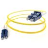 SpeedaLite 6 Meter OS2 Singlemode Duplex Fiber Patch Cable, LC-LC Connector, A(Tx) to B(Rx), 100Gig OFNR Rated, Low Loss Corning Glass, Ideal for Long-Distance Network, FTTH, Data Center, Telecom view 1