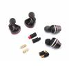 okcsc MMCX Adapter Female to 0.78/0.75 Angled 2 Pin Earphone Work for MMCX Cable to Connected with KZ AS10 TRN V80 ES4 ED16 ZS5 ZS6 ZSR ZST ZS10 Headphones Black view 4