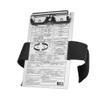 R SPIDER WIRELESS Pilot Kneeboard (VFR), Aluminum Kneeboard with Metal Clip and Pen Holder, Durable Elastic Strap view 1