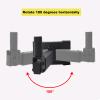 Howonder HD-339 Heavy Duty Speaker Wall Mount,Hold up to 100lbs,Speaker Wall Mount Bracket Design for Professional Audio PA Speakers,Screw Hidden (2 Packs Black) view 3