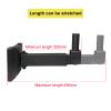 Howonder HD-339 Heavy Duty Speaker Wall Mount,Hold up to 100lbs,Speaker Wall Mount Bracket Design for Professional Audio PA Speakers,Screw Hidden (2 Packs Black) view 4