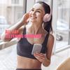 KVIDIO Bluetooth Headphones Over Ear, 65 Hours Playtime Wireless Headphones with Microphone, Foldable Lightweight Headset with Bass and Stereo Sound Low Latency for Travel Work Cellphone view 3