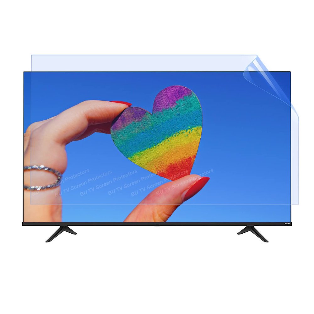 Anti-Glare Screen Protector for TV 50"-75" Inch - Anti Blue Light Anti -Scratch Protector Film for LCD, LED, 4K OLED & QLED HDTV,58" 1269 * 721