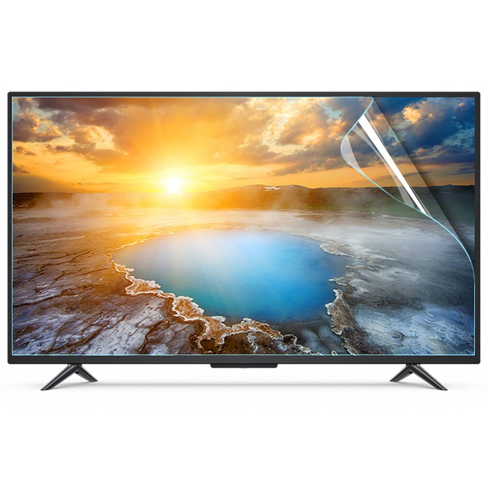 43 Inch Anti Glare Screen Protector, TV Anti Blue Light Matte Filter Film, Relieve Eye Strain and Help You Sleep Better, for LCD, LED, 4k OLED & QLED HDTV, 43 inch(942 * 528mm)