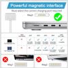 140W Mac Book Pro Charger,USB-C Power Adapter Charger for 14 16 inch 2021 2023 M1 M2, 13 15 inch M2 M3 2022 2023 2024, 6.6 FT Braided Magnetic USB-C to Mag 3 Cable with LED Indicator view 3