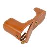 MUZIRI KINOKOO ZFC Half Case PU Leather Half Body Bottom Case - Compatible for NIKON Z fc Zfc with Bottom Opening Design - Brown view 4