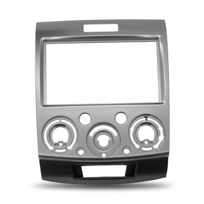 Car Stereo Dash Kit, ABS Radio Installation Frame Fascia Plate Compatible with 2006-2010 / BT-50 2006-2011, for Aftermarket Head Unit Upgrade