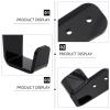 DOITOOL 2 Sets Hockey Stick Display Holder Horizontal Golf Club Display Rack Wall Mount Ski Poles Stands Hanger for Home Office Wall Black view 4