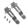 2Pcs Deep Carry Pocket Clips, Stone Wash Titanium Pocket Clip for Benchmade 535 (2Packs, Stone Wash) view 1