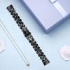 TryBest Resin Watch Band Compatible with Fitbit Luxe,Fashion Breathable Replacement Stretchy Resin Skin-Friendly Strap Adjustable Sport Watch Strap 5.5-8.1 inch for Women Men view 4
