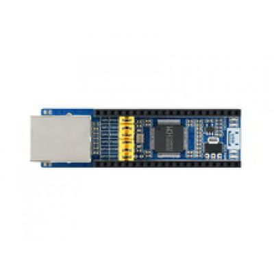 Ethernet to UART Converter for Raspberry Pi Pico Series,2-CH UART,10/100M Ethernet, Bi-Direction Transparent Data Transmission